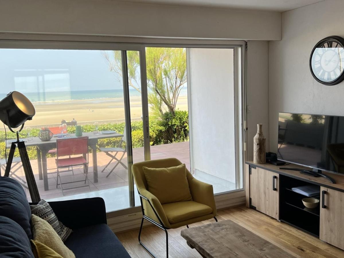 Appartement 2P, Rez-De-Jardin, Acces Plage, Animaux Ok, Parking, Internet Inclus - Fr-1-487-355 Cabourg Zewnętrze zdjęcie